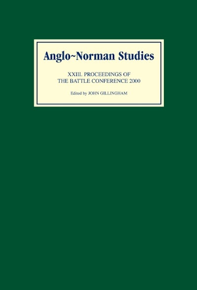 Anglo-Norman Studies XXIII