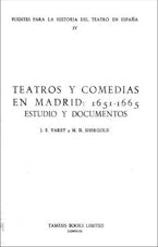 Teatros y Comedias en Madrid 1651-65