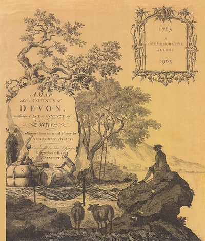 Benjamin Donns Map of Devon 1765