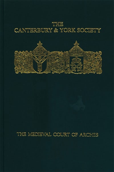The Medieval Court of Arches