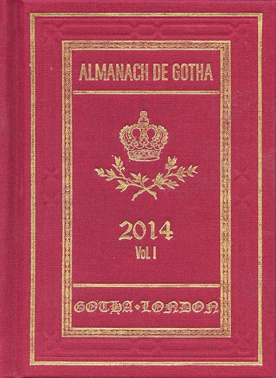 Almanach de Gotha 2014