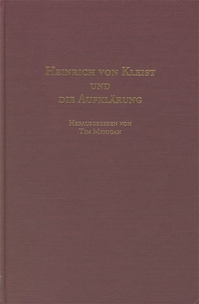 Heinrich von Kleist und die Aufklärung