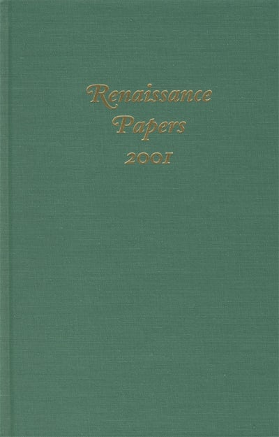Renaissance Papers 2001