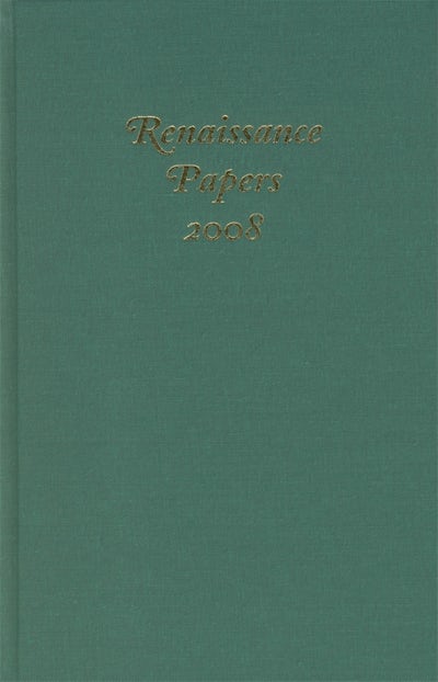 Renaissance Papers 2008