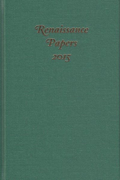 Renaissance Papers 2015