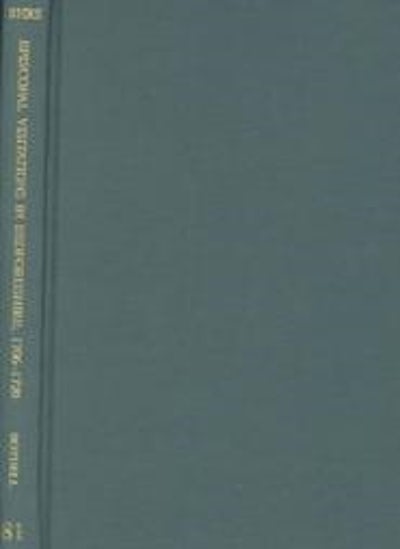 Episcopal Visitations in Bedfordshire, 1706-1720