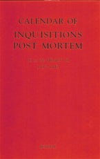 Calendar of Inquisitions Post Mortem and other Analogous Documents preserved in the Public Record Office XXV: 16-20 Henry VI (1437-1442)